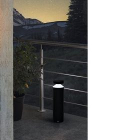   Led lámpatest , állólámpa , 11 Watt , meleg fehér , fekete , kültéri , IP44 , EGLO , MELZO , 97632