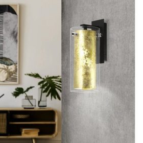   EGLO , 97839 , PINTO GOLD , fali lámpa , E27 , 1X40W , IP20 , átlátszó, arany