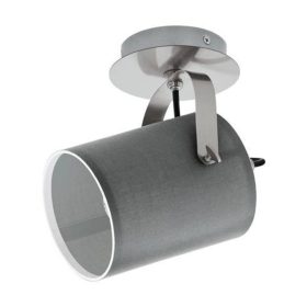   LED lámpatest , spot , E27 foglalat , billenthető , szürke , EGLO , VILLABATE , 98138