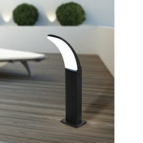   Led lámpatest , állólámpa , 11 Watt , meleg fehér , fekete ,  kültéri , IP44 , EGLO , FIUMICINO , 98151