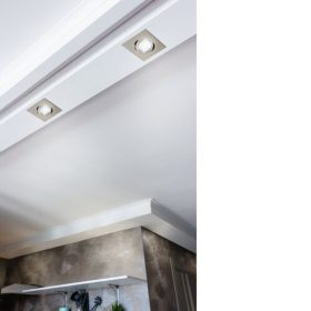   LED lámpatest , spot , 6W , süllyesztett ,  természetes fehér , dimmelhető ,matt nikkel , EGLO , SALICETO , 98308