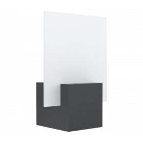   LED lámpa , oldalfali , 6W , meleg fehér , fekete , kültéri , IP44 , EGLO , ADAMELLO , 98745