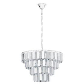   EGLO , 99094 , ERSEKA , függeszték , E14 , 7X40W , IP20 , átlátszó