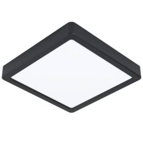   LED panel , 16.5W , falon kívüli , négyzet , meleg fehér , fekete keret , EGLO , FUEVA 5 , 99244