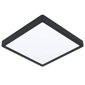   LED panel , 20W , falon kívüli , négyzet , természetes fehér , fekete keret , EGLO , FUEVA 5 , 99257