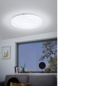   EGLO , 99344 , BENARIBA , fali-mennyezeti lámpa , 3000 K , LED , 22W , IP20 , fehér