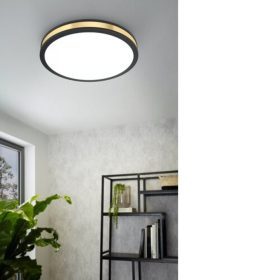   EGLO , 99407 , PESCAITO , fali-mennyezeti lámpa , 3000 K , LED , 19,5W , IP20 , fehér, arany