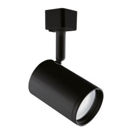   Sínes LED lámpa , track light , 1 fázisú , 2 pólusú , GU10 foglalat , fekete , STRÜHM , HAGA