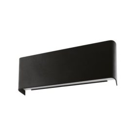   LED lámpatest , fali , 2 irányú , 2 x 5W , természetes fehér , fekete , STRÜHM , Zelda