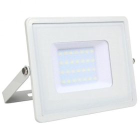   LED reflektor , 30 Watt , Ultra Slim , hideg fehér , SAMSUNG chip , 5 év garancia , fehér