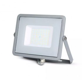   LED reflektor , 50 Watt , Ultra Slim , meleg fehér , SAMSUNG chip , 5 év garancia , szürke