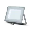 LED reflektor Slimline PRO, 100w, 4000K, természetes fehér, 8000lm, 100°, szürke, CRI>80, IP65, V-TAC, 473