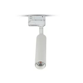   LED sínes PRO Slim spotlámpa, 7w, 3000K, meleg fehér, 490lm, 24°, fehér, CRI>90, V-TAC, 350
