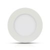 LED mini panel prémium PRO kerek, süllyesztett, 24w, 3000K, meleg fehér, 2000lm, 120°, fehér, CRI>80, V-TAC, 724