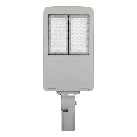   LED utcai lámpa, 100w, 5700K, hideg fehér, 14000lm, 153x70°, szürke, CRI>70, dimmelhető, IP65, V-TAC, 884