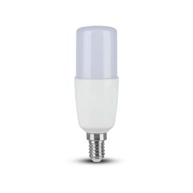   LED izzó E14, 9w, 2700K, meleg fehér, 750lm, 230°, fehér, CRI>80, V-TAC, 7173