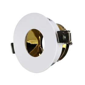 LED spotlámpa keret kerek, GU10, fehér, arany, V-TAC, 3158