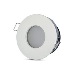 LED spotlámpa keret kerek, GU10, fehér, IP54, V-TAC, 3613