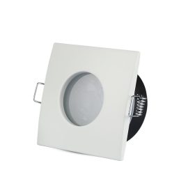  LED spotlámpa keret négyzet alakú, GU10, fehér, IP54, V-TAC, 3615