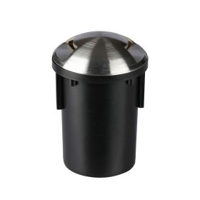   Kültéri taposólámpa, MR16, fekete, ezüst, IP67, V-TAC, 8568