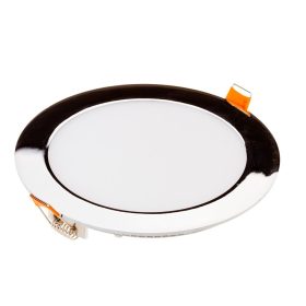 VT-1807Ch 18W LED Slim Panel Lámpa - Króm 4000K Kerek
