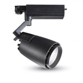   Sínes LED lámpa , track light , 1 fázisú , 2 pólusú , 33 Watt , természetes fehér , fekete