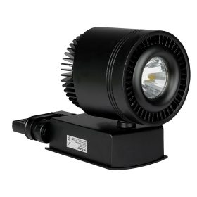   LED sínes spotlámpa, 45w, 5000K, hideg fehér, 2300lm, 25°, fekete, CRI>95, V-TAC, 1238