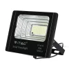 Napelemes LED reflektor, 4000K, természetes fehér, 1050lm, 120°, fekete, CRI>70, IP65, V-TAC, 8574