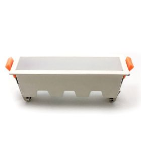   LED mini panel téglalap alakú, süllyesztett, 10w, 3000K, meleg fehér, 750lm, 120°, fehér, CRI>80, V-TAC, 6401