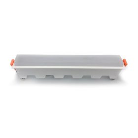   LED mini panel téglalap alakú, süllyesztett, 20w, 6400K, hideg fehér, 1400lm, 120°, fehér, CRI>80, V-TAC, 6415