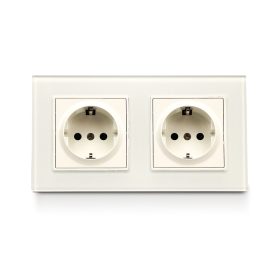 VT-5811 Eu Aljzat 16A 2 Utas - Fehér