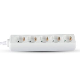 VT-1105-3 5 Pólusú Aljzat (3G1.5mm2 X 3M) - Fehér