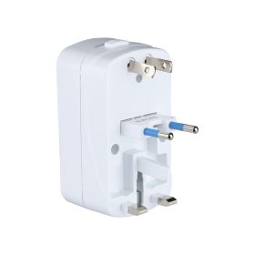   Univerzális adapter túlterhelésvédelemmel, fehér, V-TAC, 8704