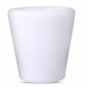   LED lámpatest , dekoráció , virágcserép , 29 cm , 1W , RGB , kültéri , IP54