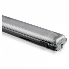   Armatúra , 2*150cm , 2x22 Watt T8 LED fénycsővel , hideg fehér , IP65 , V-tac