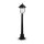 Kültéri oszloplámpa, E27, fekete, IP44, V-TAC, 7530