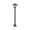 Kültéri oszloplámpa, E27, 300°, fekete, IP44, V-TAC, 8687