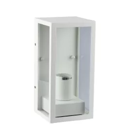 VT-837 E27 Fali Lámpa Matt Fehér-Átlátszó Üveg