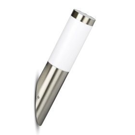   Kültéri fali lámpatest, E27, fehér, rozsdamentes acél, IP44, V-TAC, 8623