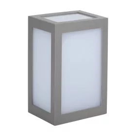   Kültéri LED fali lámpa négyzet alakú, 12w, 4000K, természetes fehér, 750lm, 140°, szürke, CRI>80, IP65, V-TAC, 8338