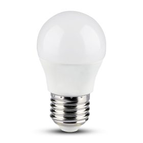   SMART LED izzó, 5w, RGB+CCT, 300lm, E27, 180°, fehér, CRI>80, dimmelhető, V-TAC, 2755
