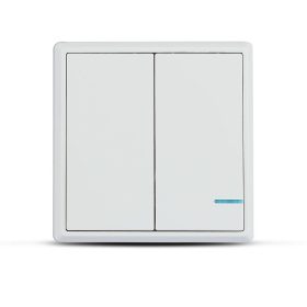   Vezeték nélküli 2-es csoportos kapcsoló, fehér, IP66, V-TAC, 8461