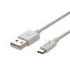 VT-5321 1M Micro Usb Kábel - Fehér (Ezüst Széria)