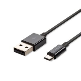 VT-5321 1M Micro Usb Kábel - Fekete (Ezüst Széria)