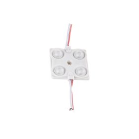   LED modul 4 db SMD2835 fényforrással, 1,44w, zöld, 120lm, 160°, CRI>75, IP68, V-TAC, 5133