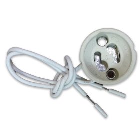   Kerámia foglalat PVC kábellel 5 db/csomag, GU10, V-TAC, 3423