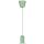 Beton függeszték, E27, zöld, V-TAC, 3742