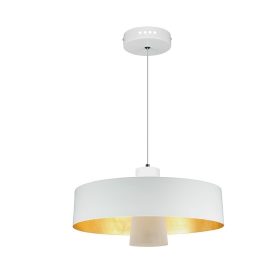  LED függőlámpák ernyővel, 7w, 3000K, meleg fehér, 400lm, 120°, fehér, CRI>80, V-TAC, 3939