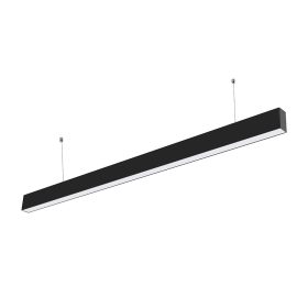   Függesztett lineáris LED lámpatest, 40w, CCT, 3400lm, 120°, fekete, CRI>80, 1197mm, V-TAC, 20060