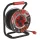 Kültéri kábeldob 40 m, 4 aljzat, fekete, gumi-neoprén, 230V, 2,5 mm2, IP44, EMOS, P19224